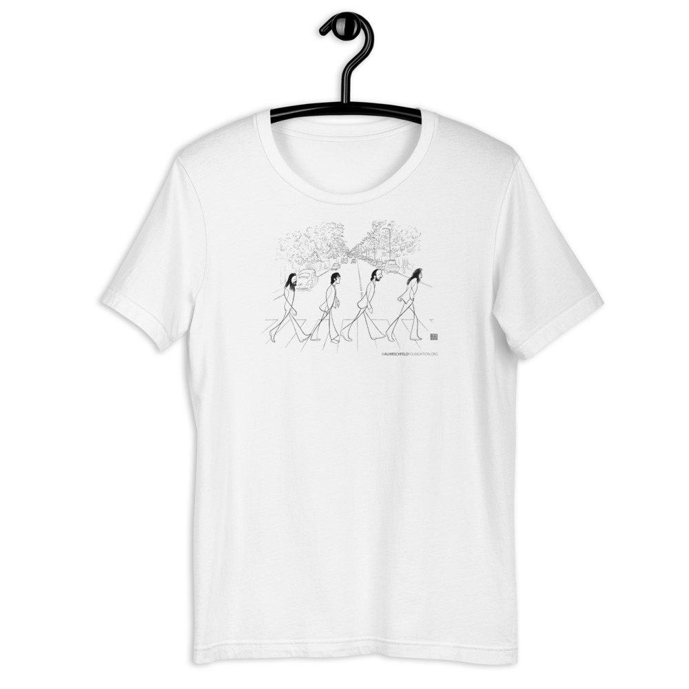 Abbey Road Store Al Unisex T-Shirt Hirschfeld Short-Sleeve 